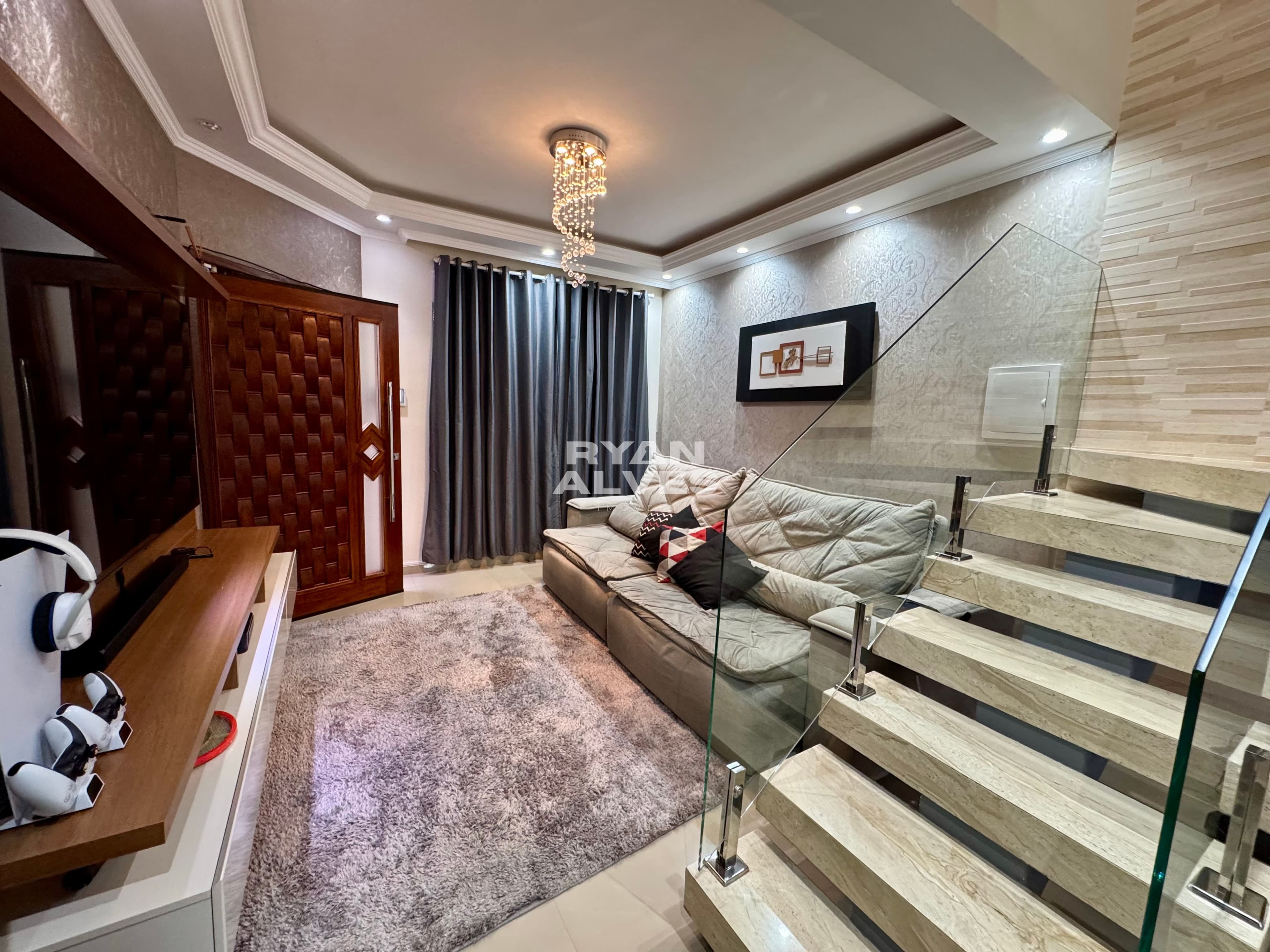 Casa a venda no Mogi moderno - 146 m², 3 Dormitórios, R$ 780 Mil  ( porteira fechada )