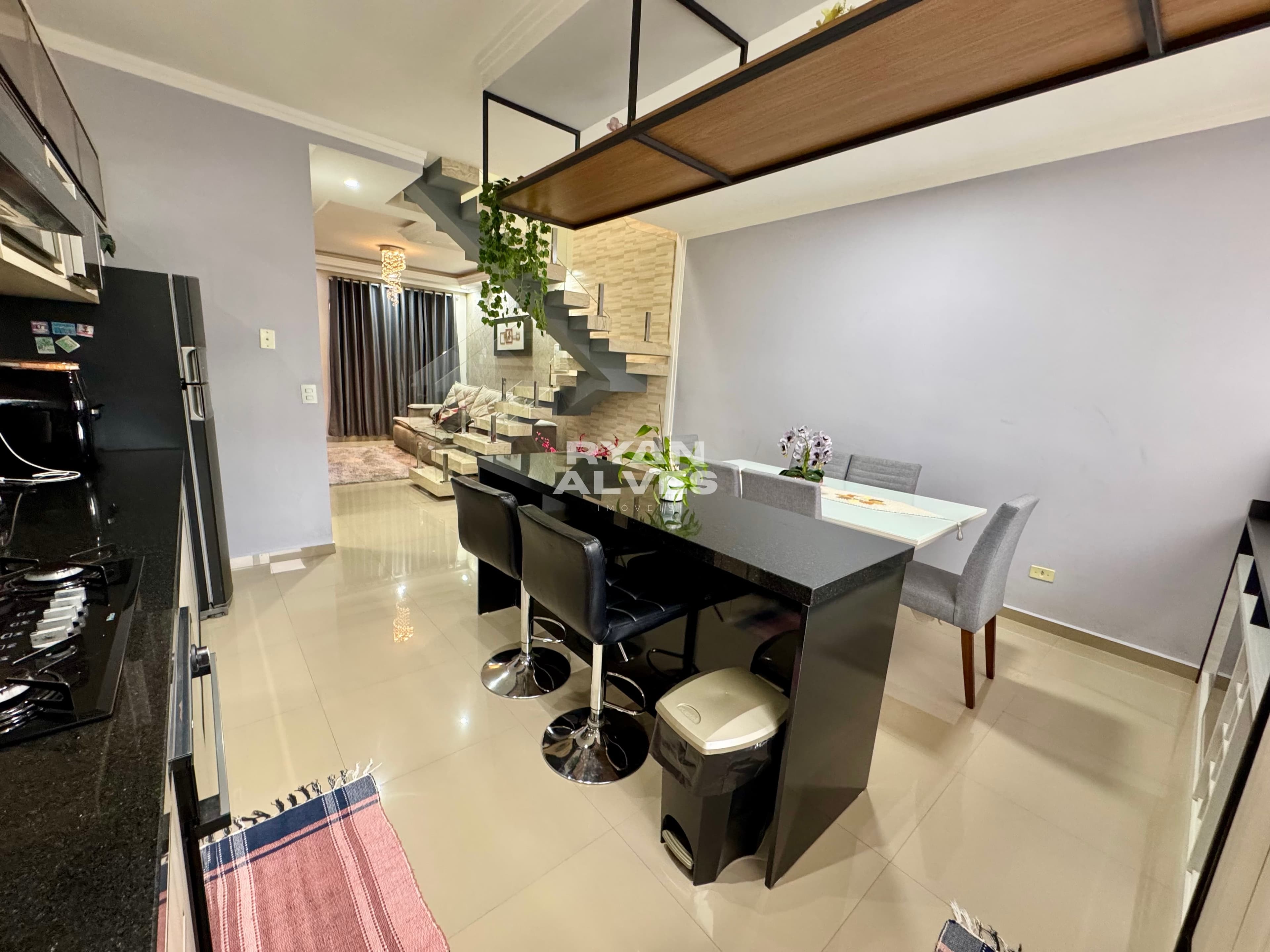 Casa a venda no Mogi moderno - 146 m², 3 Dormitórios, R$ 780 Mil  ( porteira fechada )