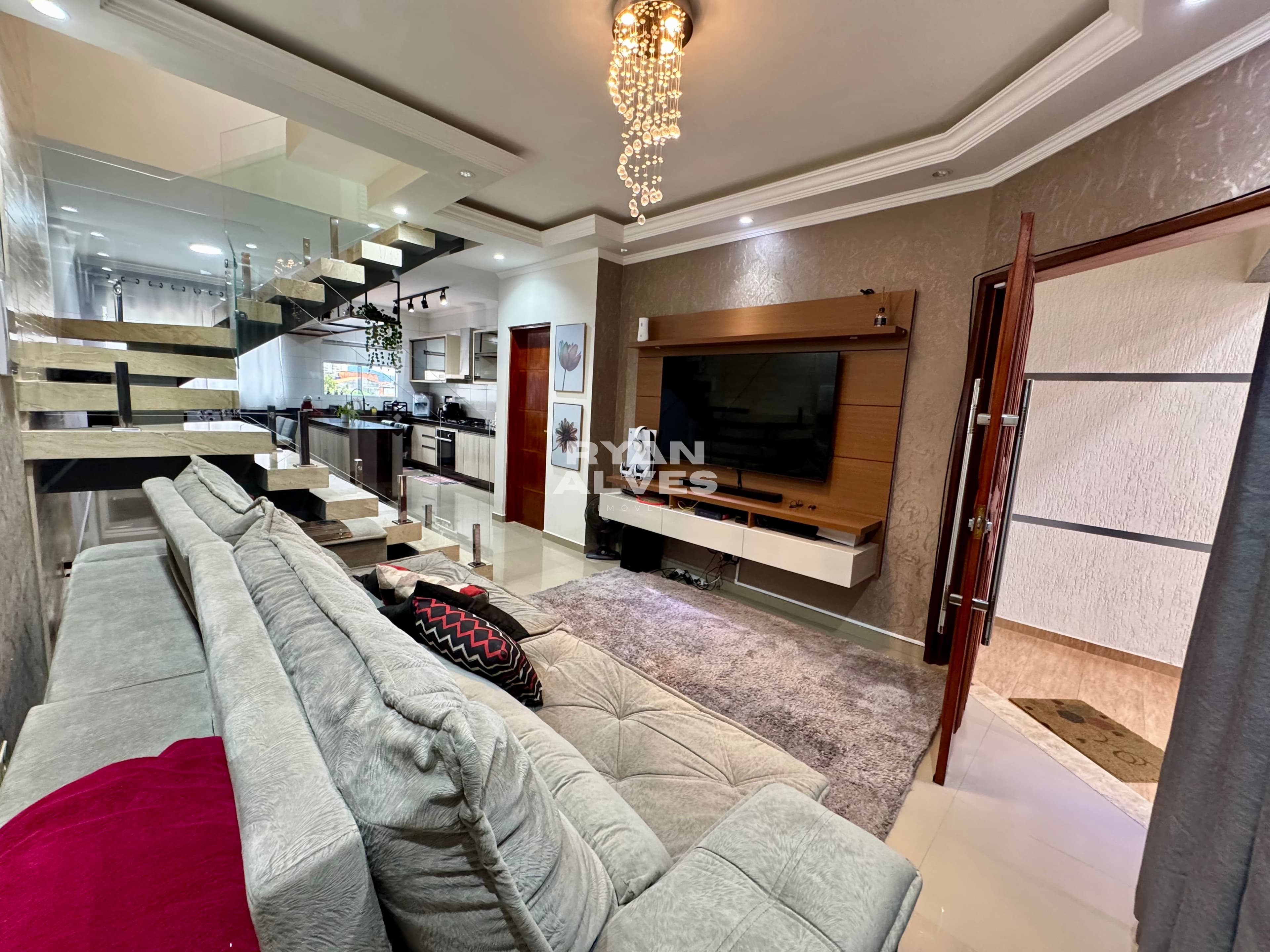Casa a venda no Mogi moderno - 146 m², 3 Dormitórios, R$ 780 Mil  ( porteira fechada )