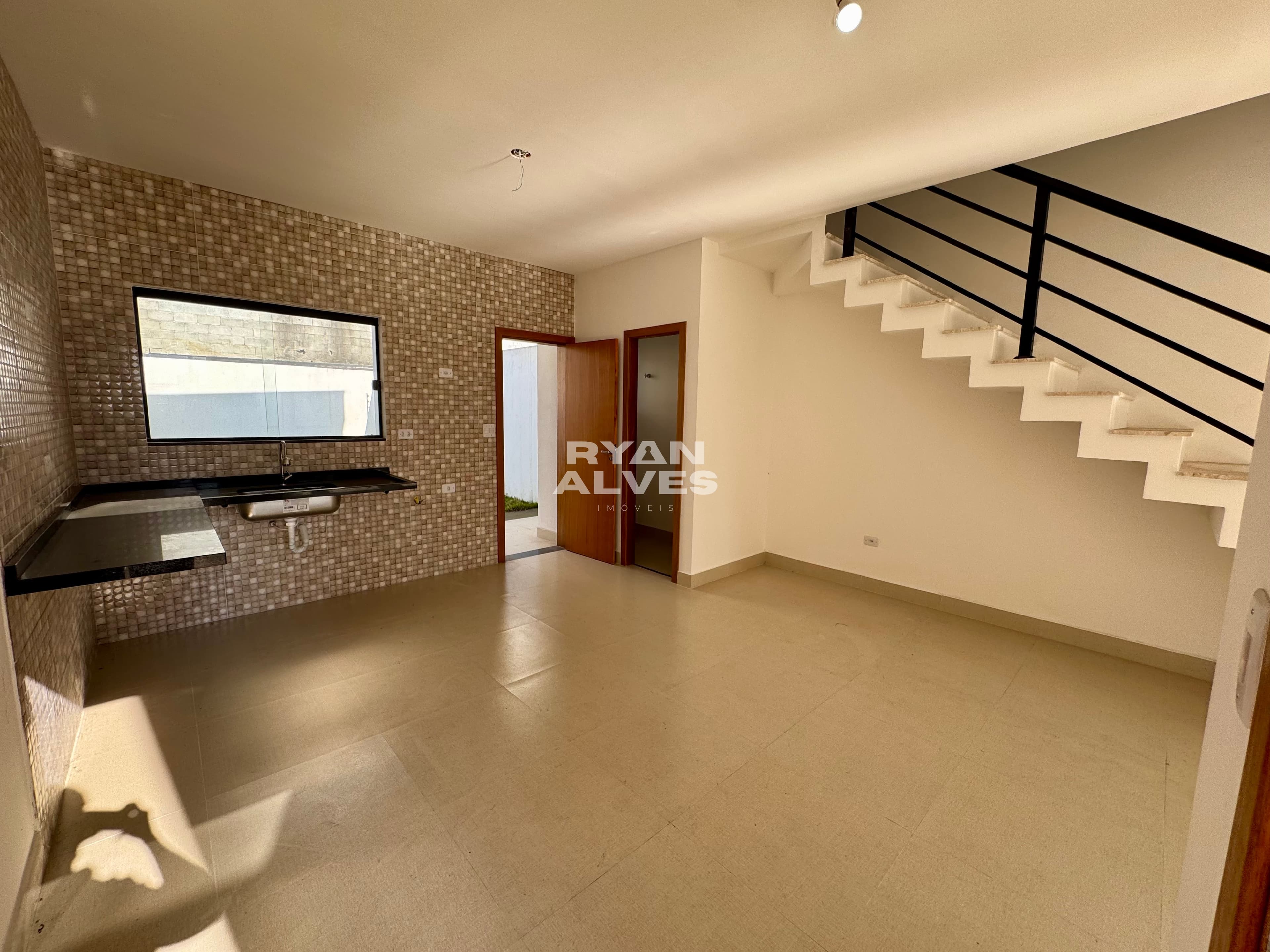 Casa nova na Vila Caputera – R$ 500 mil, 130 m², 3 dormitórios e quintal